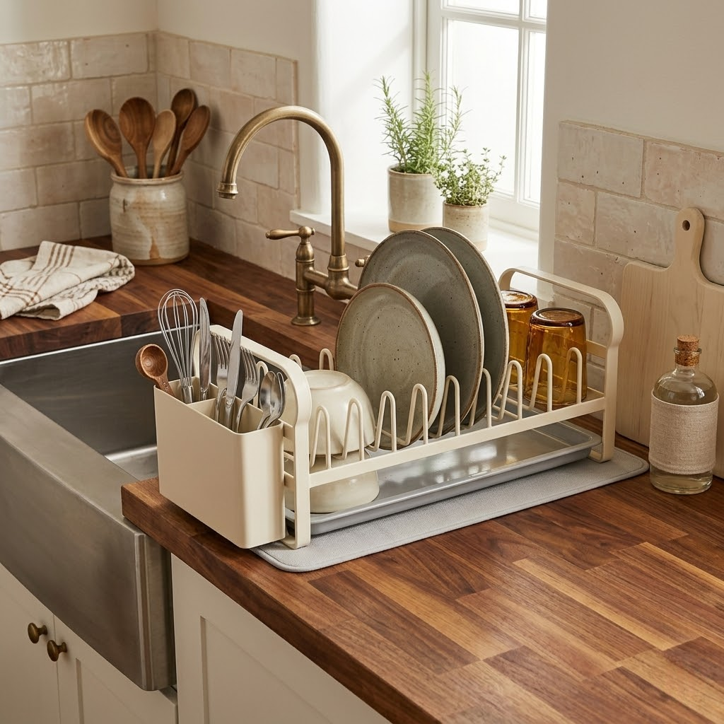 Luxury Single-Tier Plate Rack