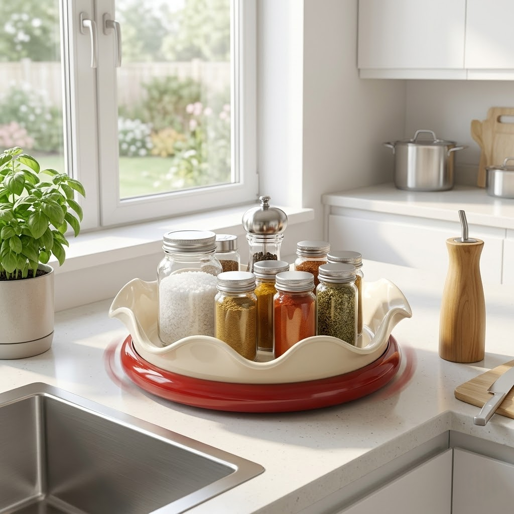 Rotating Storage Tray