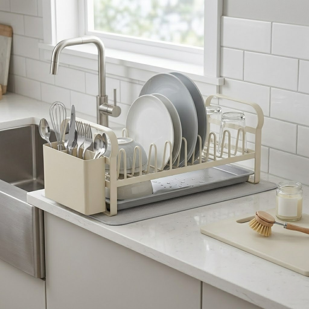 Luxury Single-Tier Plate Rack