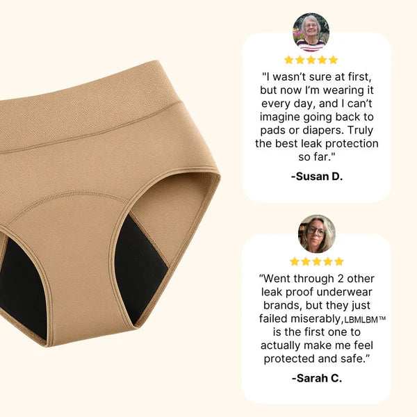 💖Last Day 50% OFF|LBMLBM™ 100% Leak-Proof Underwear 4-pack🌸