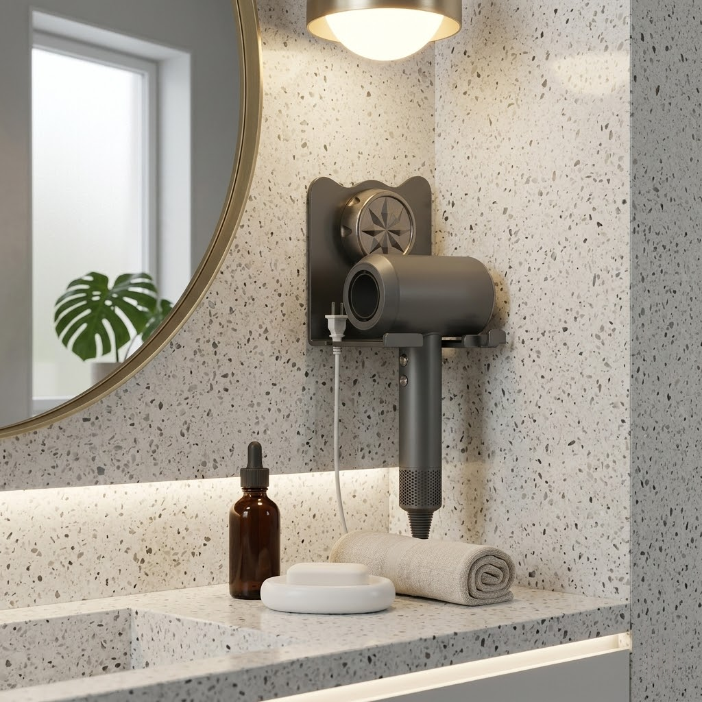 Cup Hair Dryer Holder