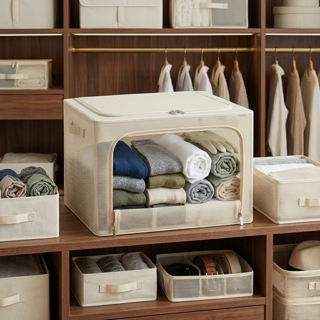 Breathable Mesh Storage Box