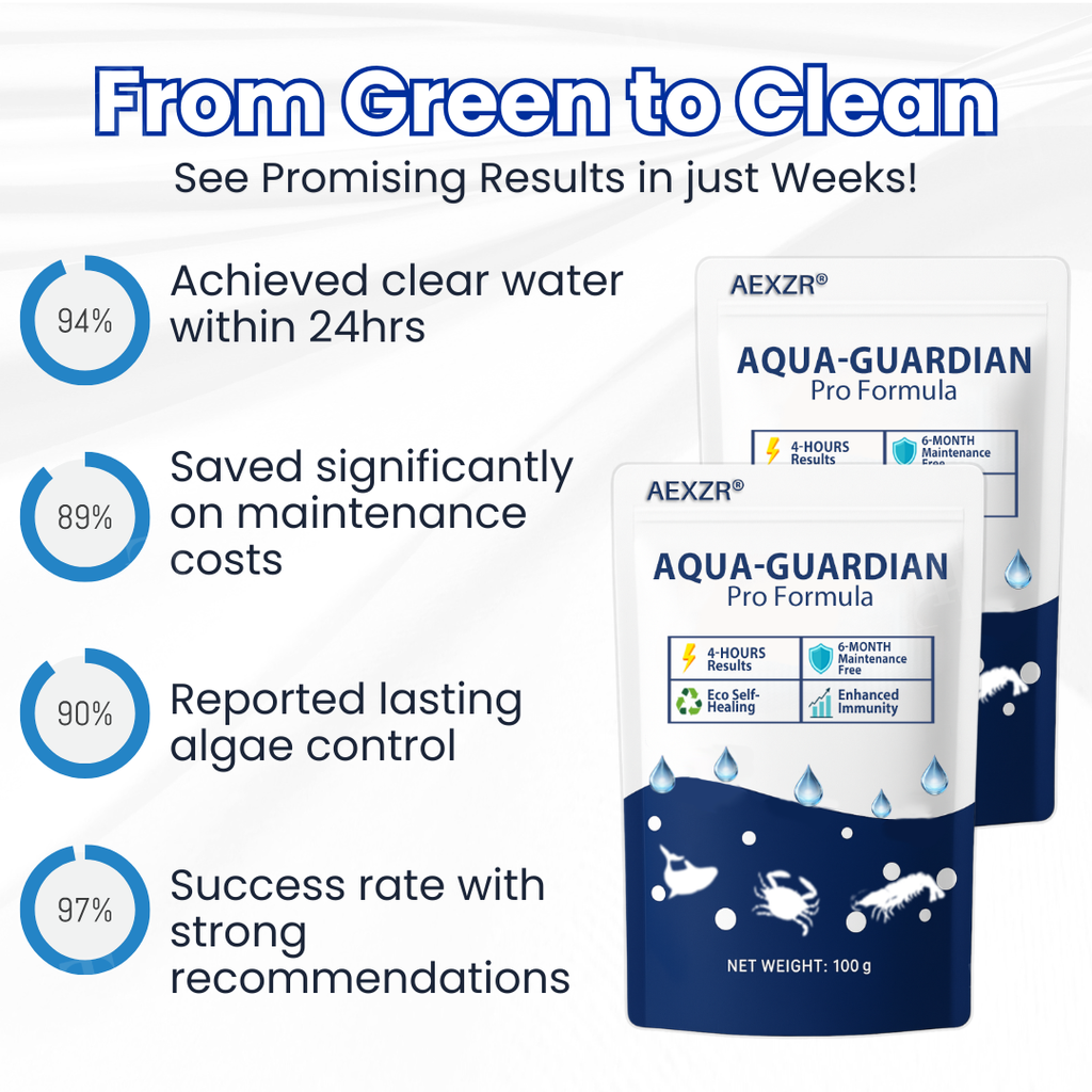 🏆Official Store |AEXZR® Aqua-Guardian Pro Formula-Say Goodbye to Murky Water! 🌊