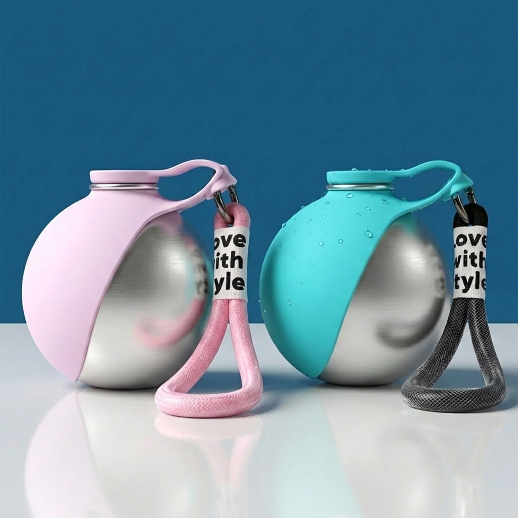 Portable Dog Water Bottle with Bowl 🐾