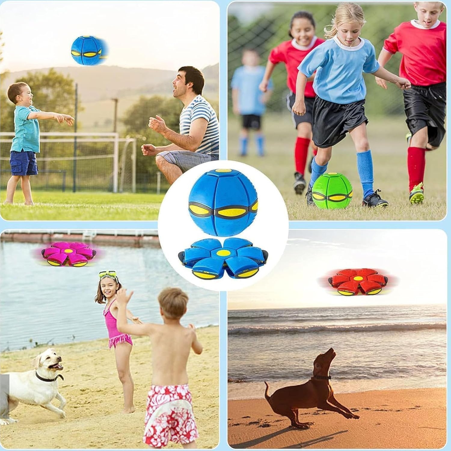 🔥Kids’ Magic Metaball — bouncy ball & flying saucer for family and pets