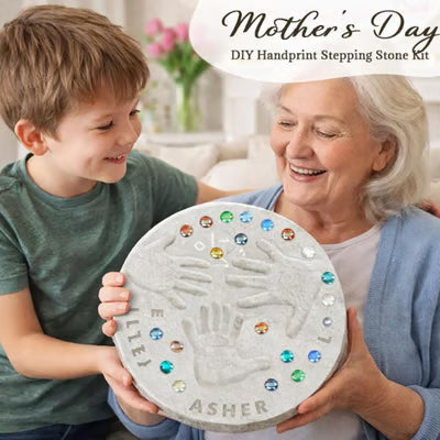 Freeze Time DIY Handprint Stepping Stone Kit