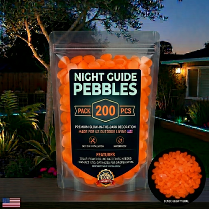 💥LAST DAY SALE 71%OFF💥🌈Colorful Glow-in-the-Dark Garden Stones