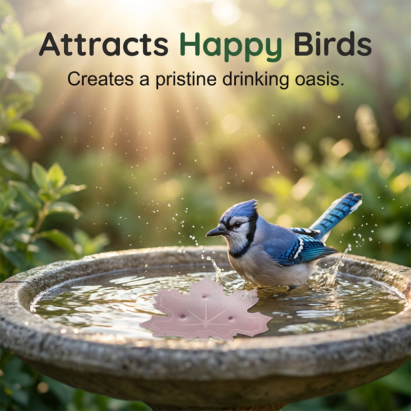 ⏳ LAST DAY: 50% OFF! 🐦 Bird Bath Cleaner 🌿 Fresh, Clear Water for Happy Garden Birds