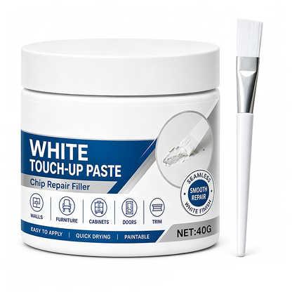 🎁 [Buy 1 Get 1 Free] – White Furniture Repair Paste with Brush